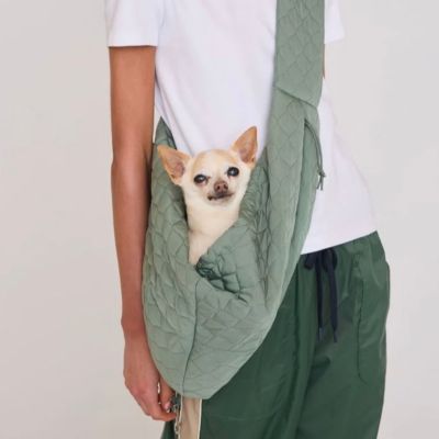 Eco Packable Sling Dog Carrier - Sage