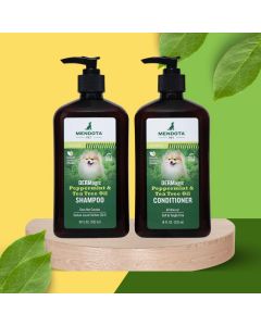 DERMagic Liquid Peppermint & Tea Tree Oil Shampoo and Conditioner Pack